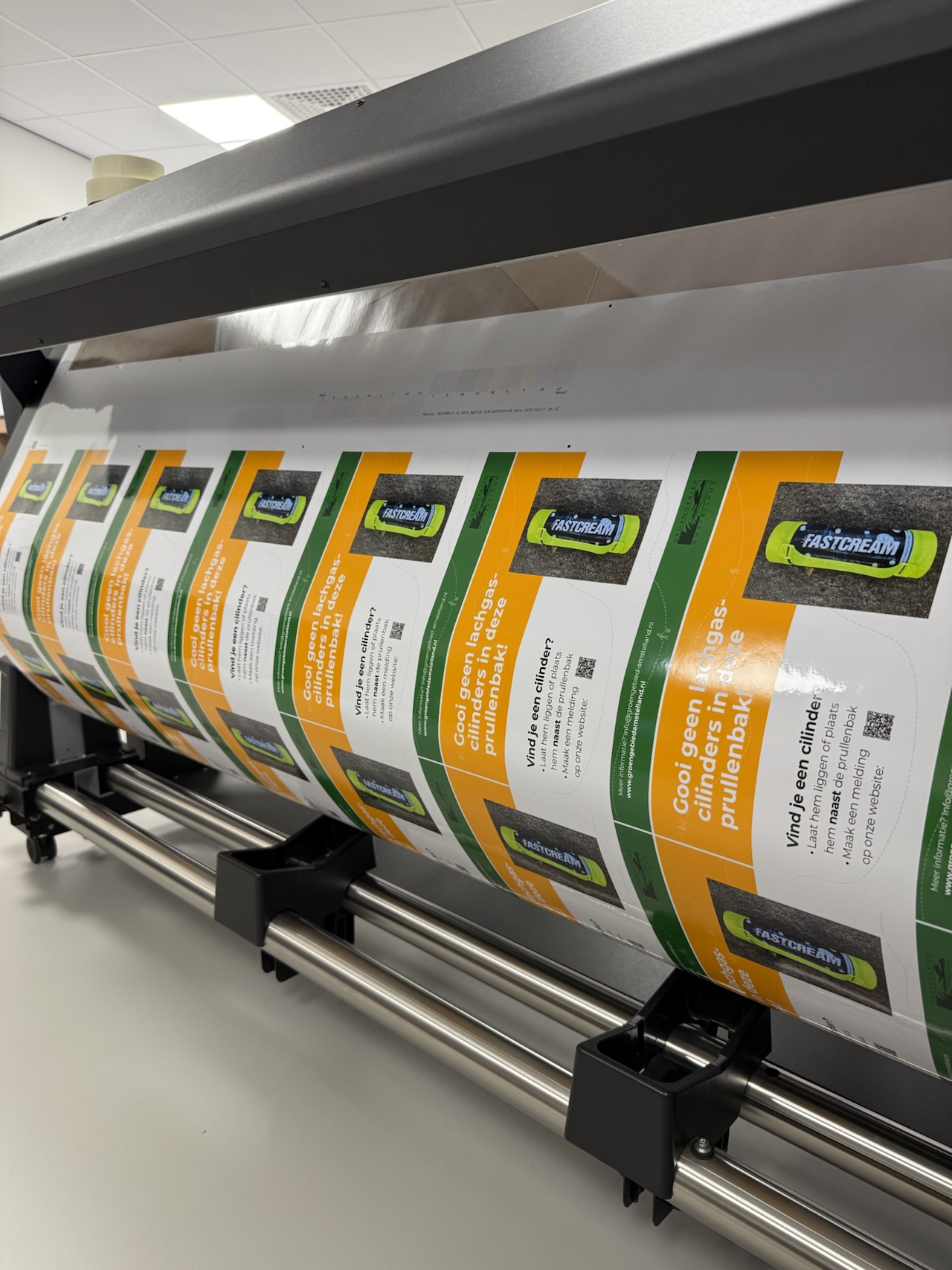 Vinyl stickers drukken
